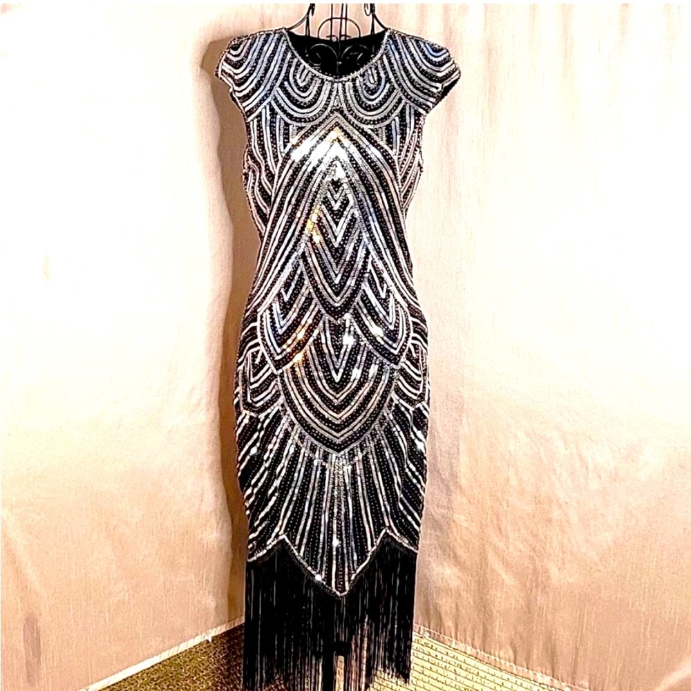 Elegant, classy and super comfortable clapper 20s dress - worn once! - Picture 6 of 12